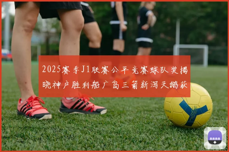 2025赛季J1联赛公平竞赛球队奖揭晓神户胜利船广岛三箭新泻天鹅获殊荣